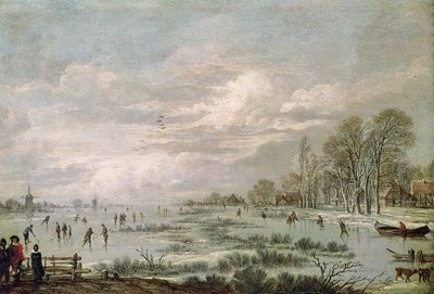 Winterlandschaft von Aert van der Neer